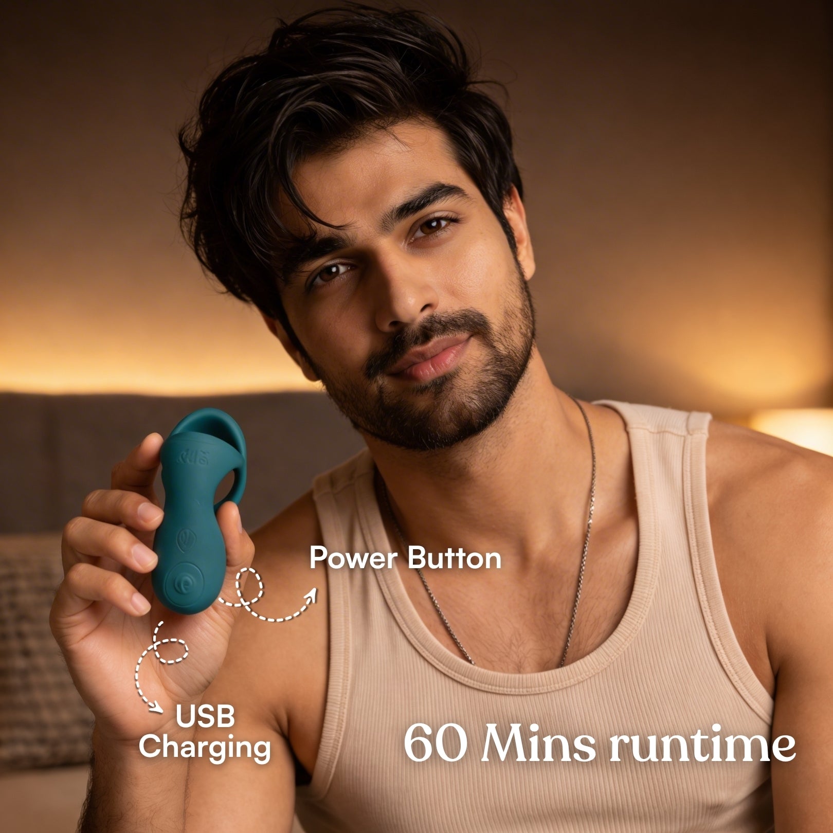 Buy Dual Vibrating Ring Online in India | Halo by ATOG My Store Buy Dual Vibrating Ring Online in India | Halo by ATOG My Store